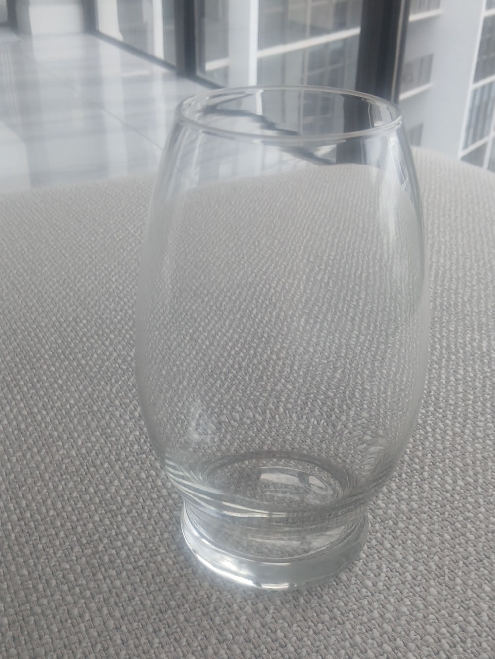 Clear Glass Decorative Vase - Home Accents